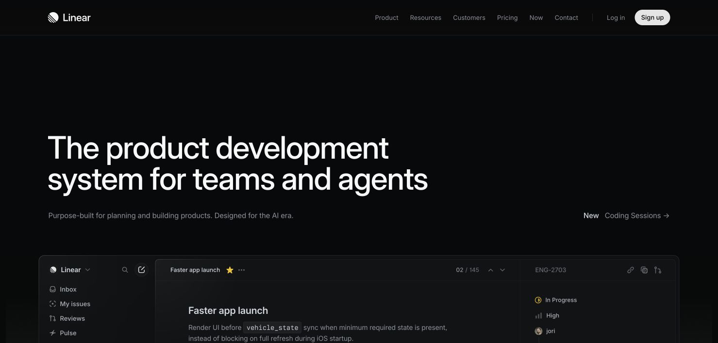Raw Linear product screenshot